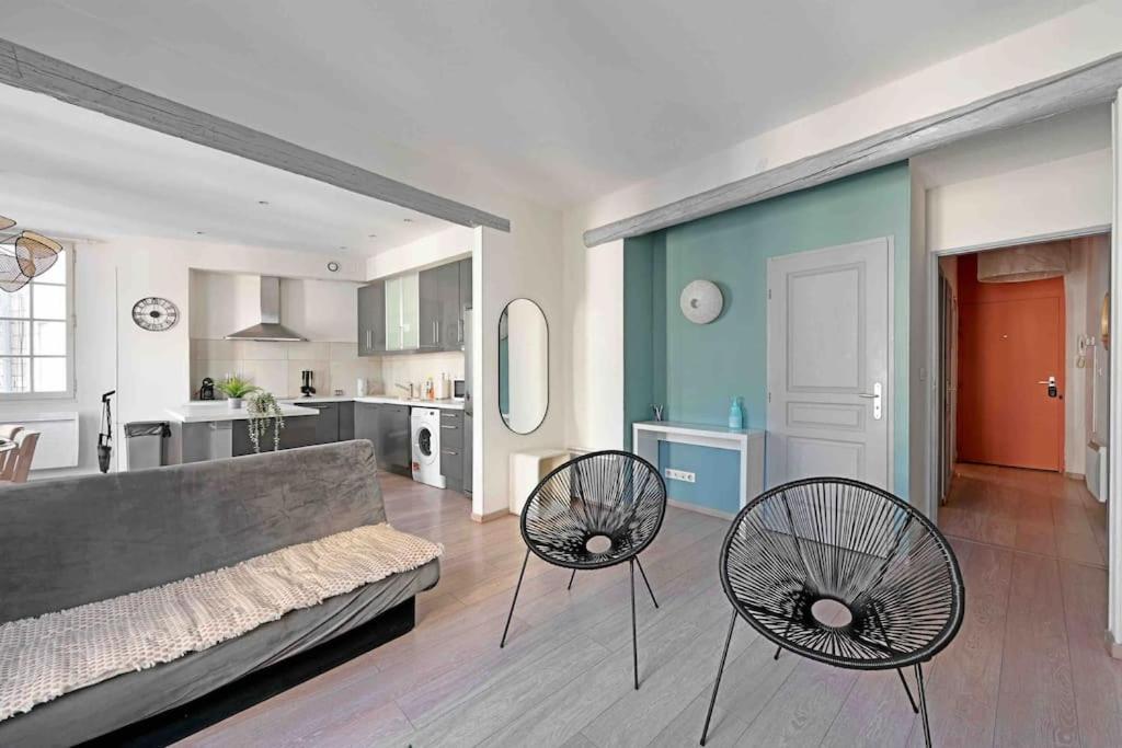 Apartamento Pops Flat - Parking Prive Gratuit - Wi-Fi - Ac Clim Aviñón Exterior foto